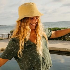 Mollusk Surf Shop Corduroy Bucket Hat Tan